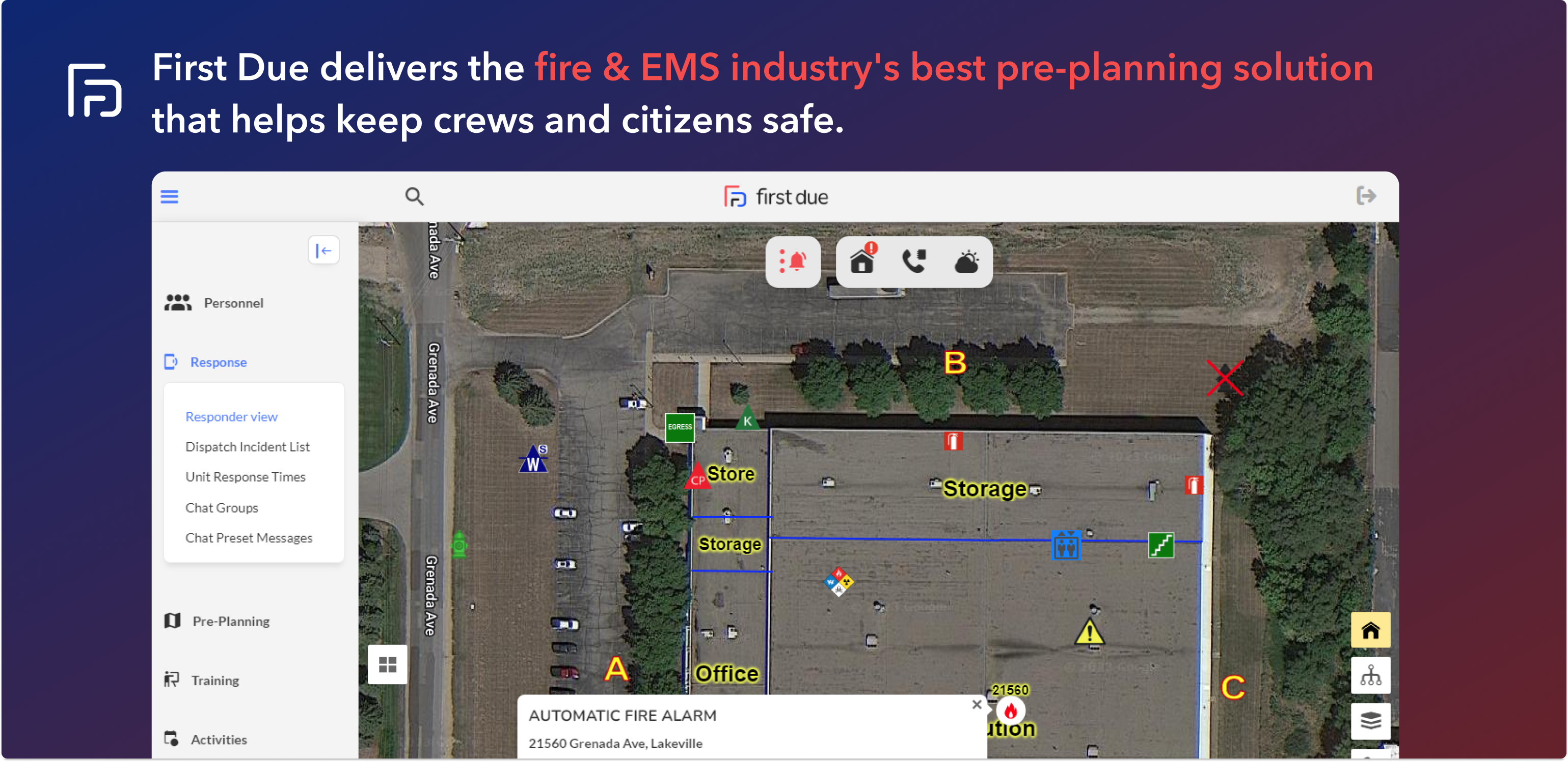 screenshot of First Due